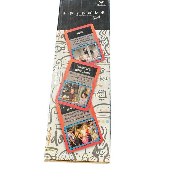 FRIENDS The One With The Ball Game - Black and Red - Picture 3 of 4